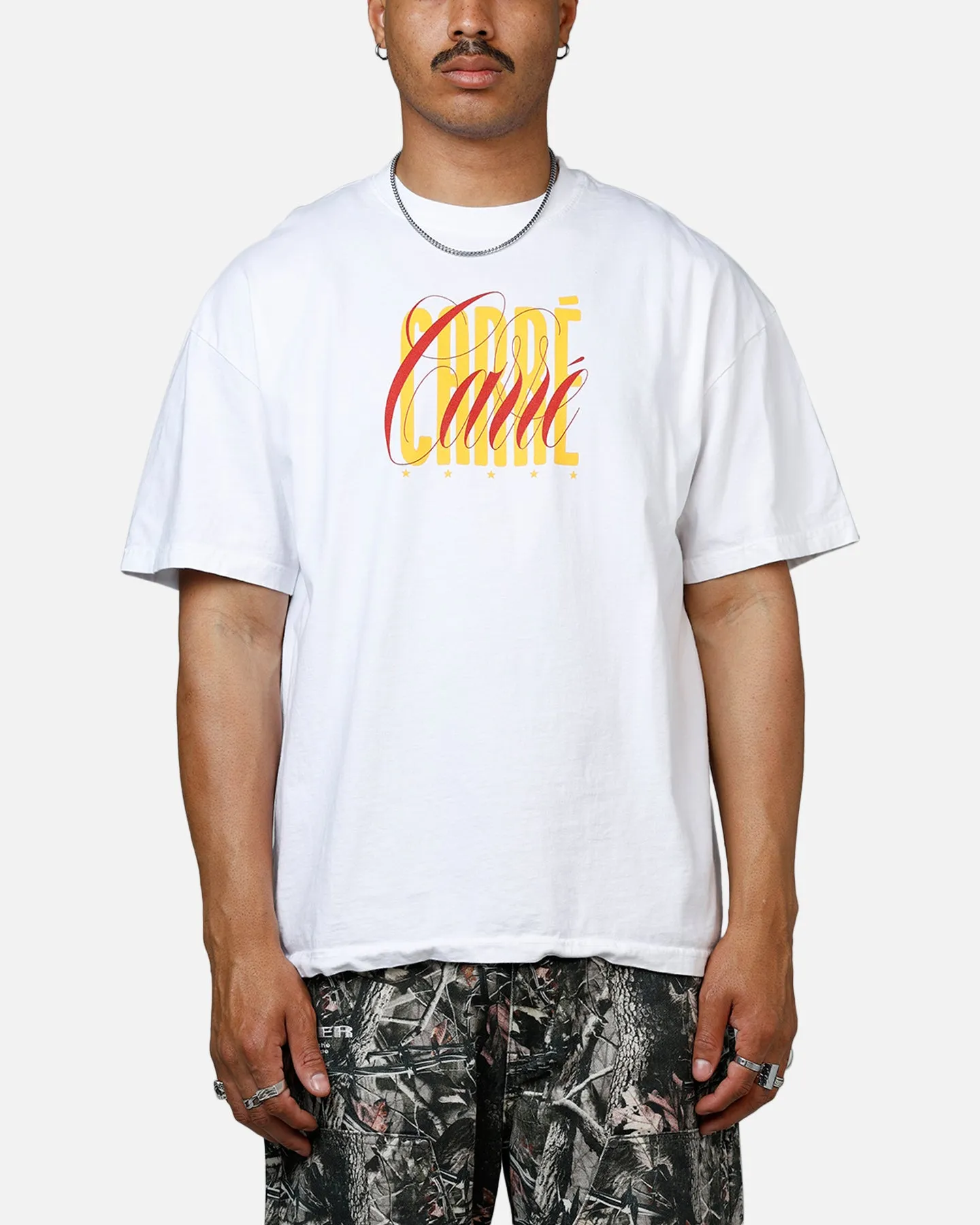 Carre Golden Scale Heavyweight T-Shirt White sold by Culture Kings product image thumbnail 2