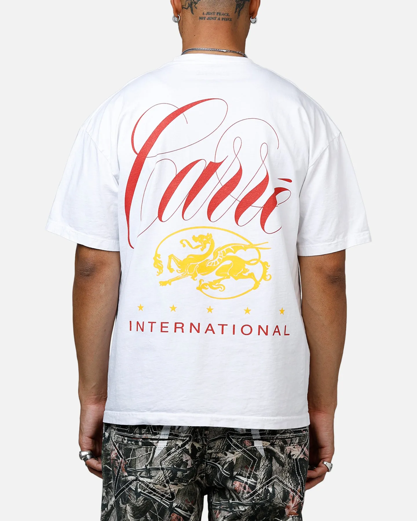 Carre Golden Scale Heavyweight T-Shirt White sold by Culture Kings