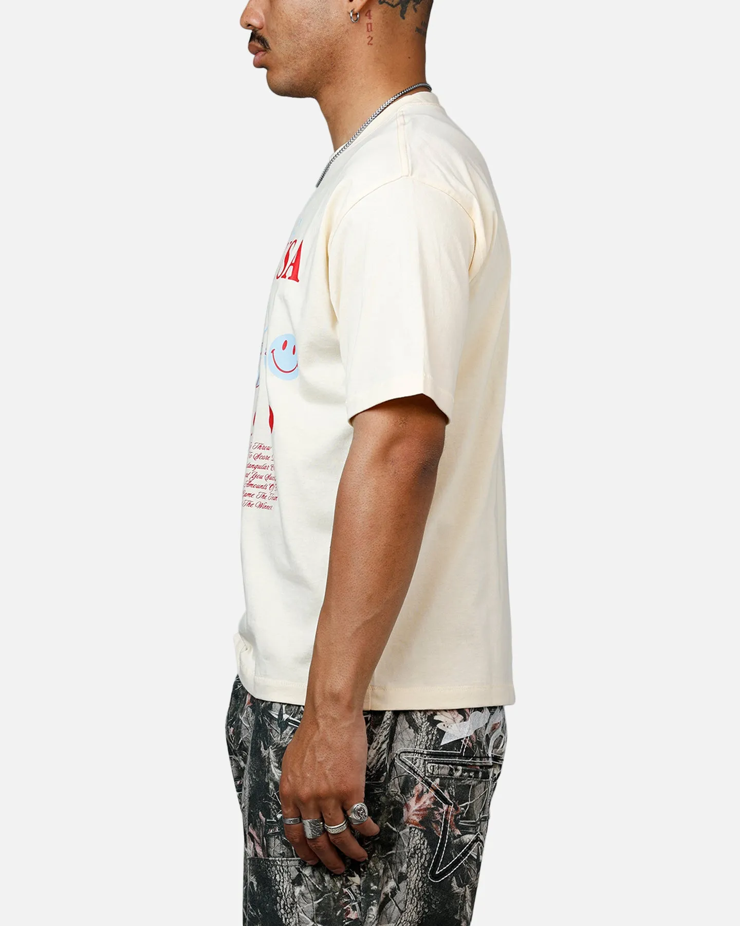 Market Smiley 1990 T-Shirt Cream sold by Culture Kings product image thumbnail 5