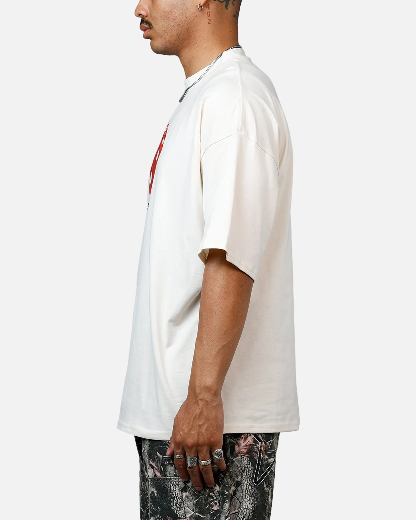 Carre Die Mock T-Shirt Off White sold by Culture Kings product image thumbnail 5