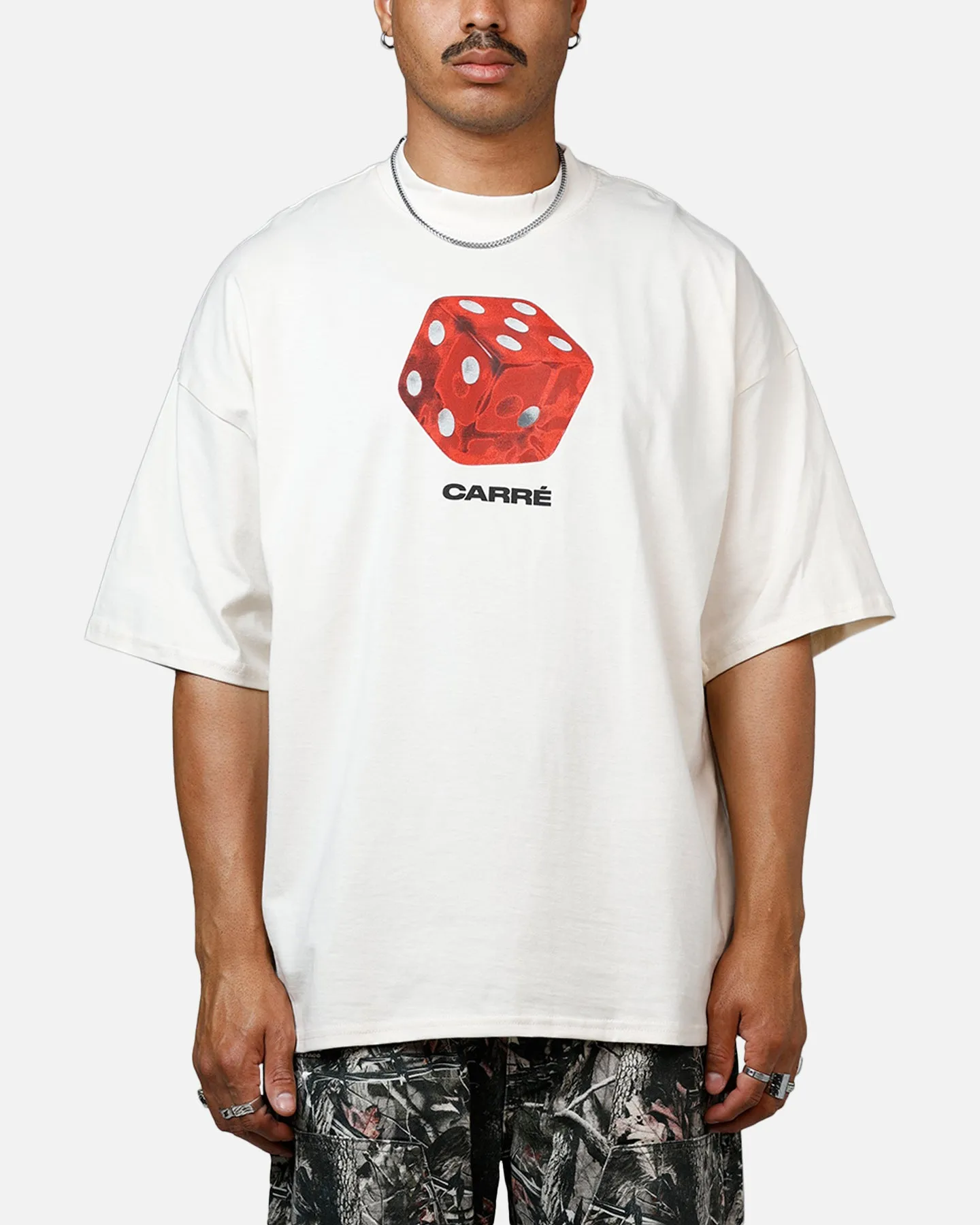 Carre Die Mock T-Shirt Off White sold by Culture Kings