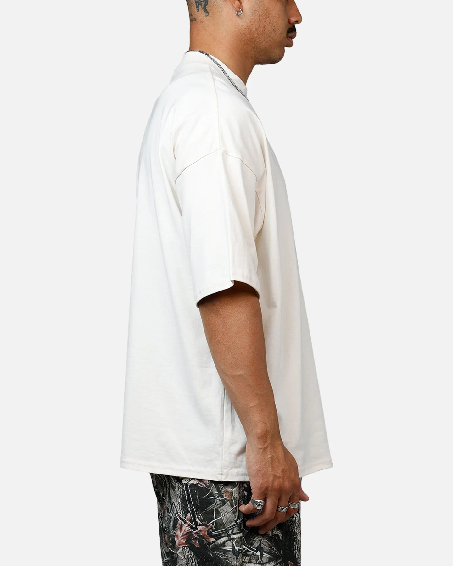 Carre Die Mock T-Shirt Off White sold by Culture Kings product image thumbnail 4