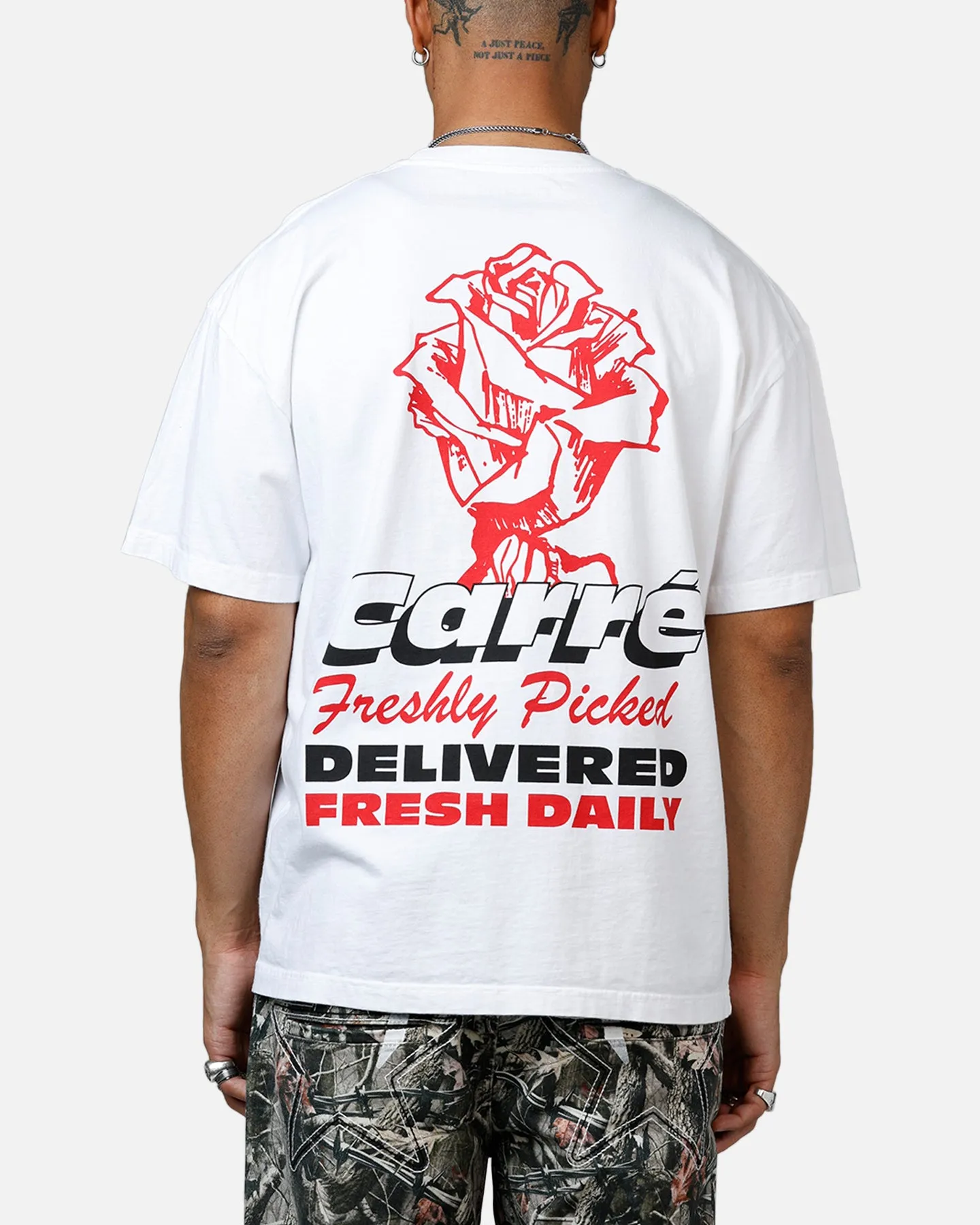 Carre Freshly Picked Heavyweight T-Shirt White sold by Culture Kings