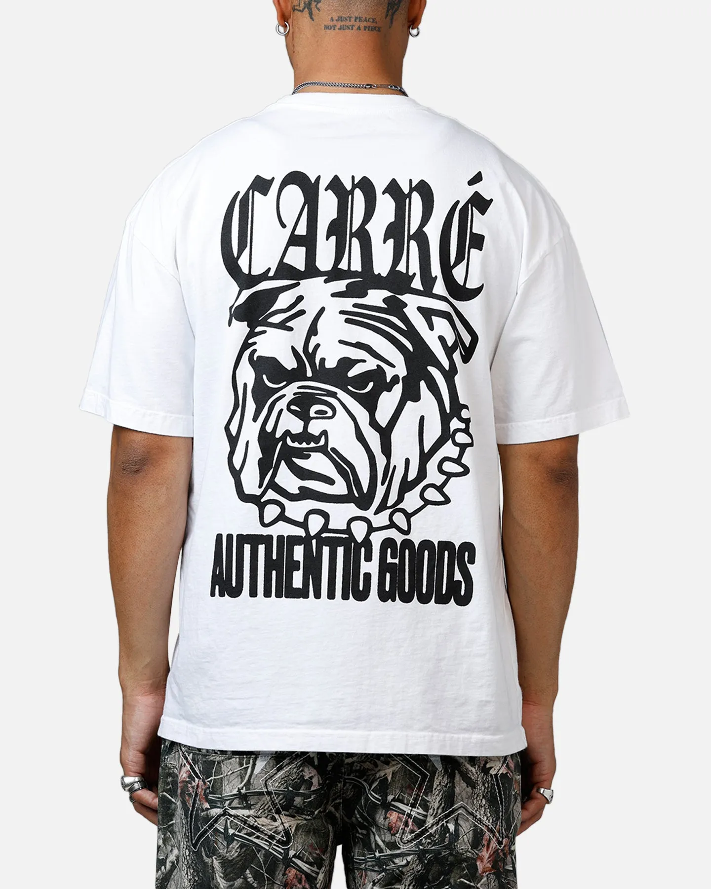 Carre Bulldog Heavyweight T-Shirt White sold by Culture Kings