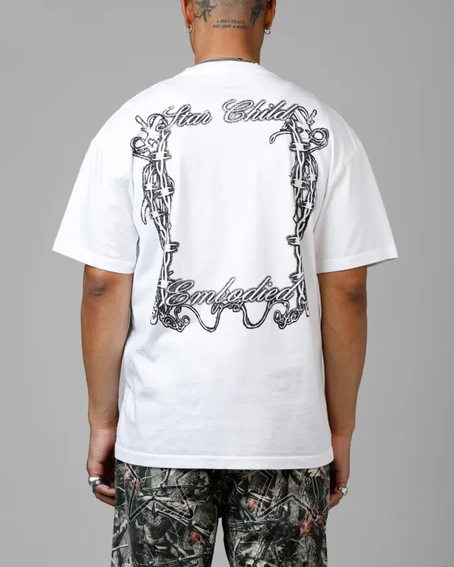 Loiter Earth Angel Heavyweight T-Shirt White sold by Culture Kings