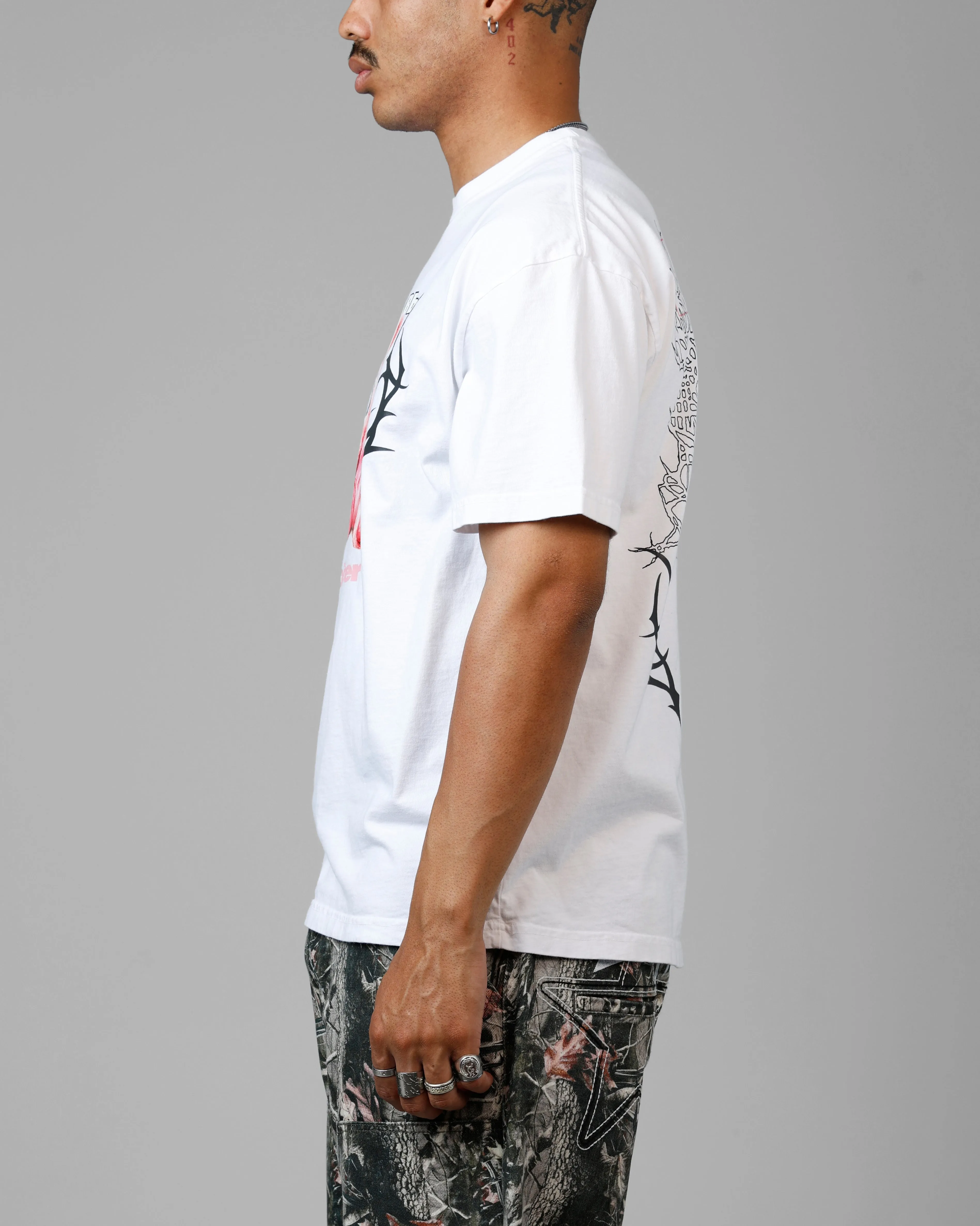 Loiter Care Vintage T-Shirt White sold by Culture Kings product image thumbnail 5