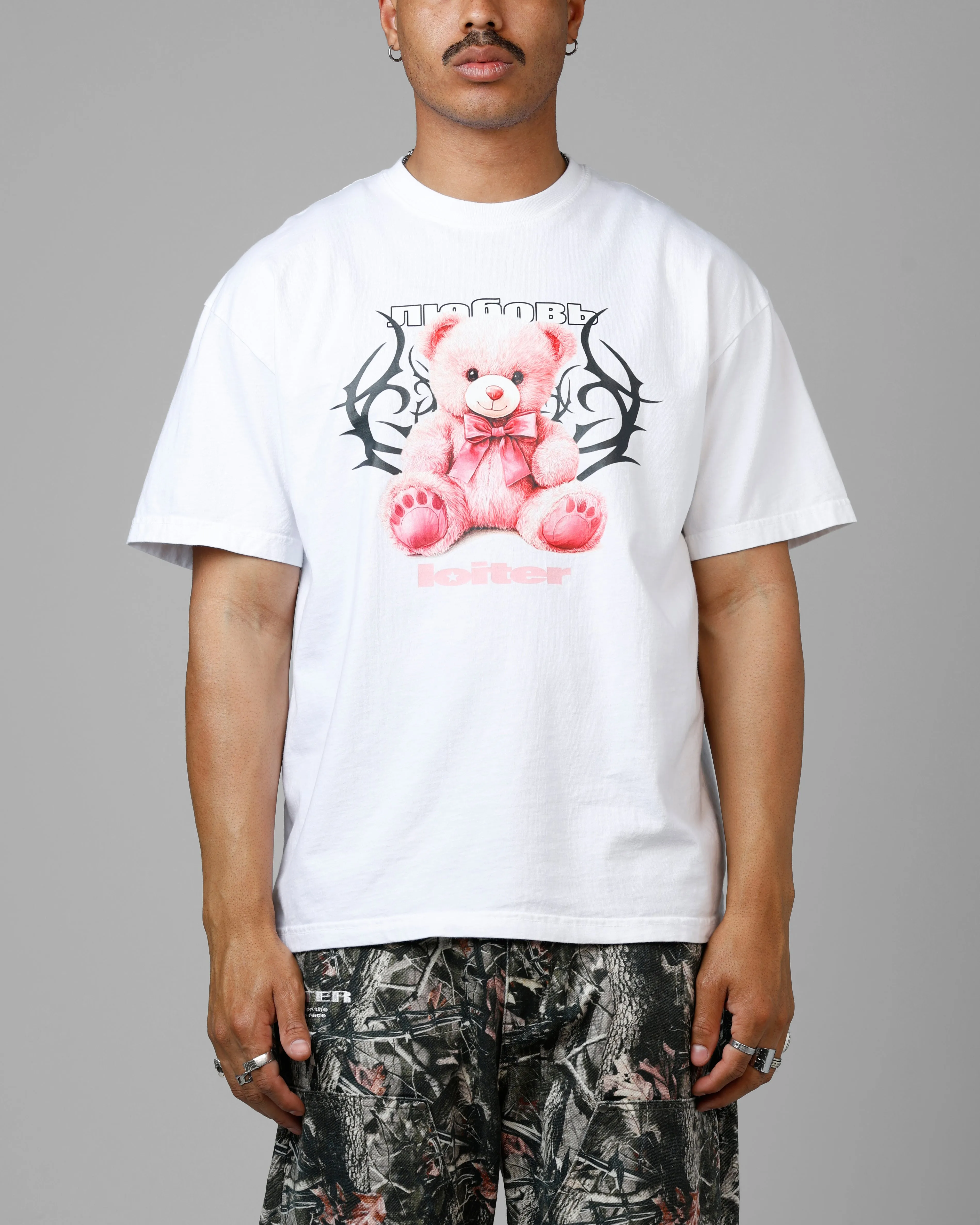 Loiter Care Vintage T-Shirt White sold by Culture Kings product image thumbnail 2