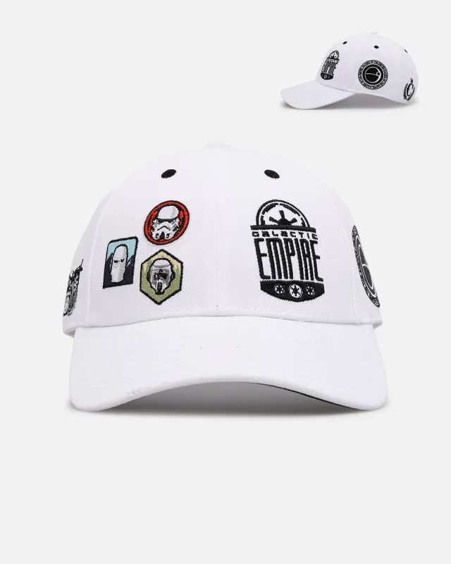 Jeff Hamilton X Star Wars Galactic Empire Snapback White/Black sold by Culture Kings