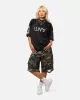 The Anti Order Artillery Baggy Cargo Shorts Woodland Camo sold by Culture Kings