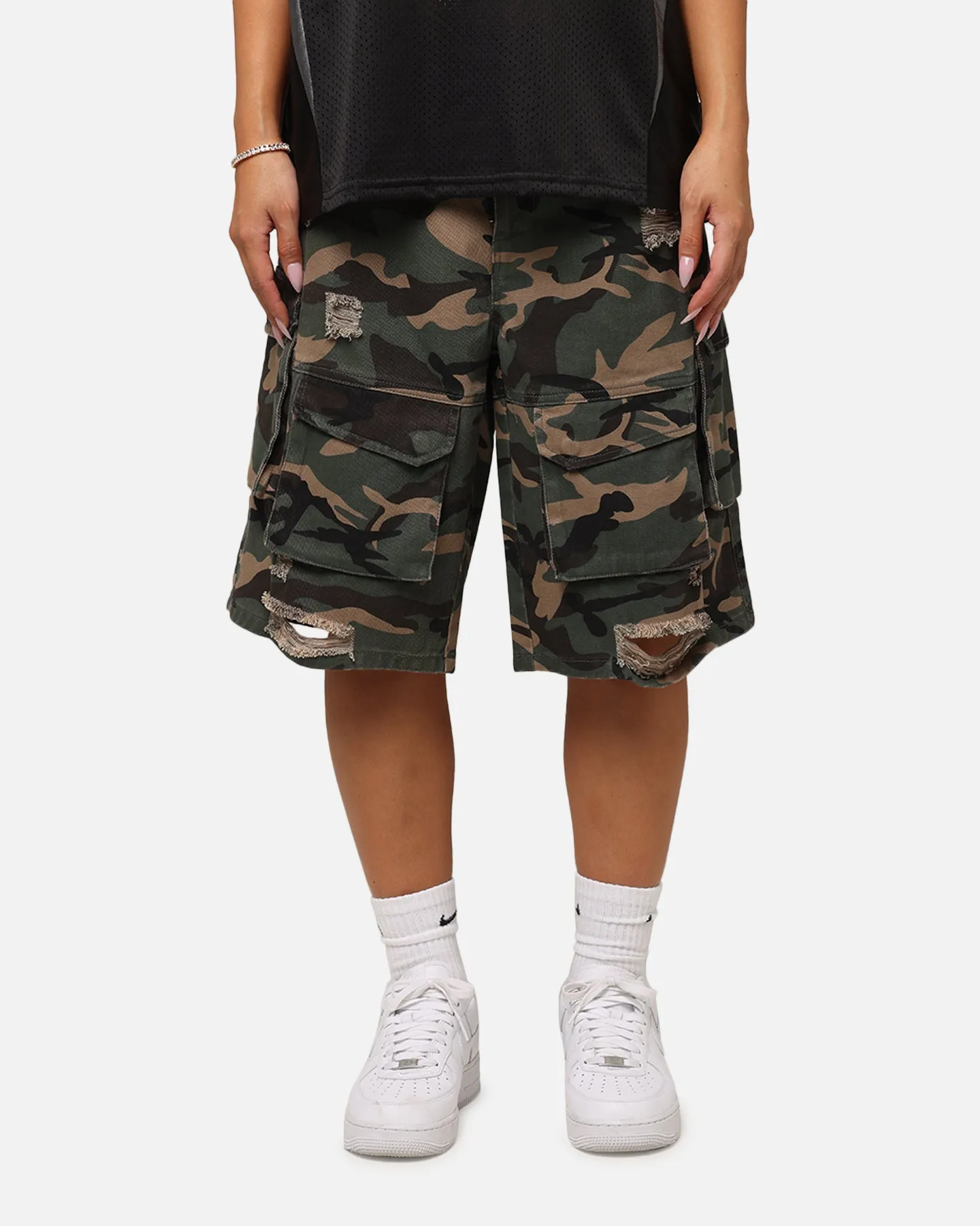 The Anti Order Artillery Baggy Cargo Shorts Woodland Camo sold by Culture Kings product image thumbnail 5