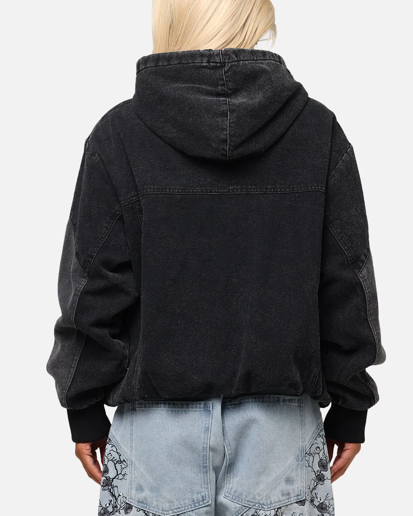 Saint Morta Hooded Workwear Jacket Black/Grey sold by Culture Kings product image thumbnail 3