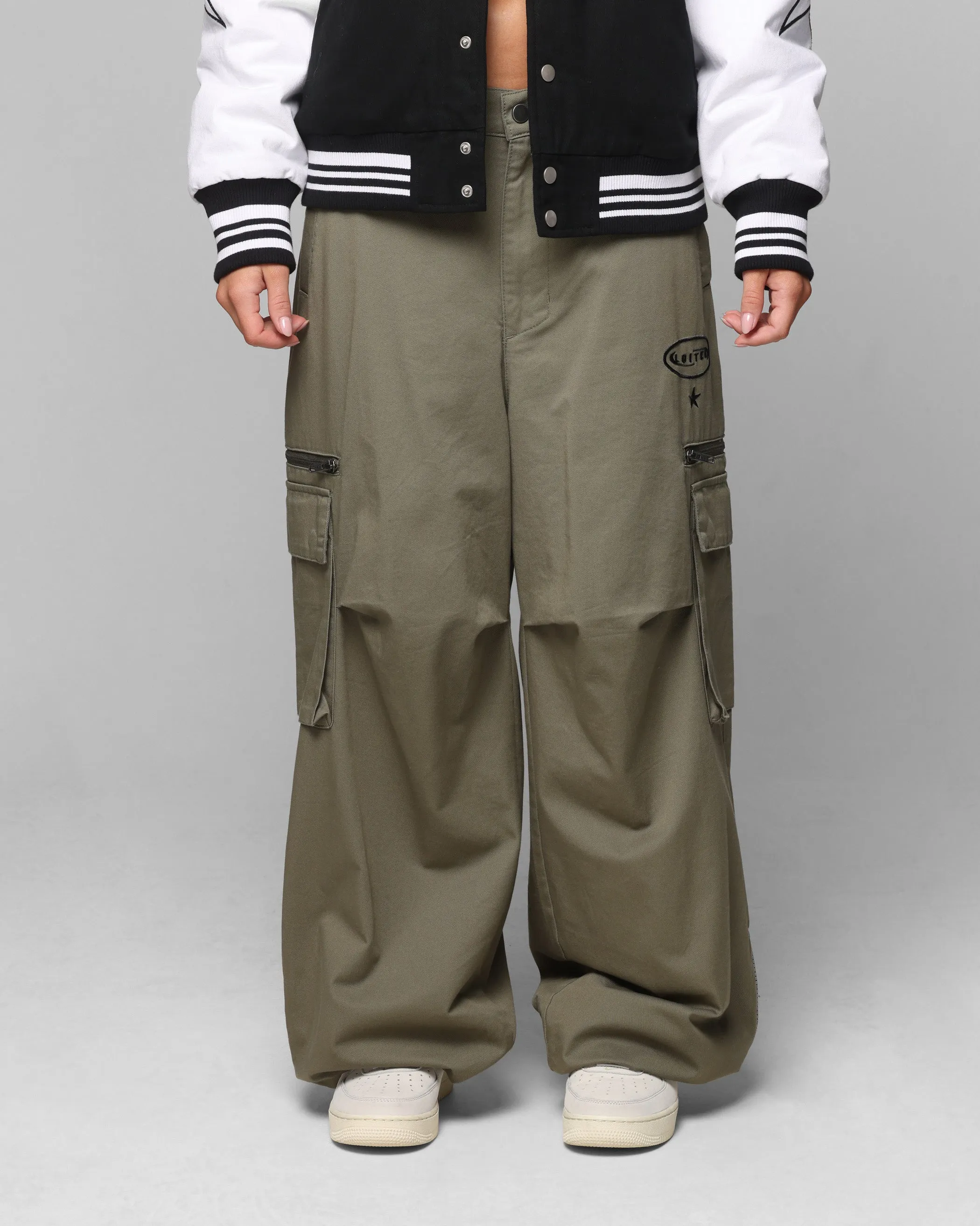 Loiter Shadow Cargo Pants Khaki sold by Culture Kings product image thumbnail 3