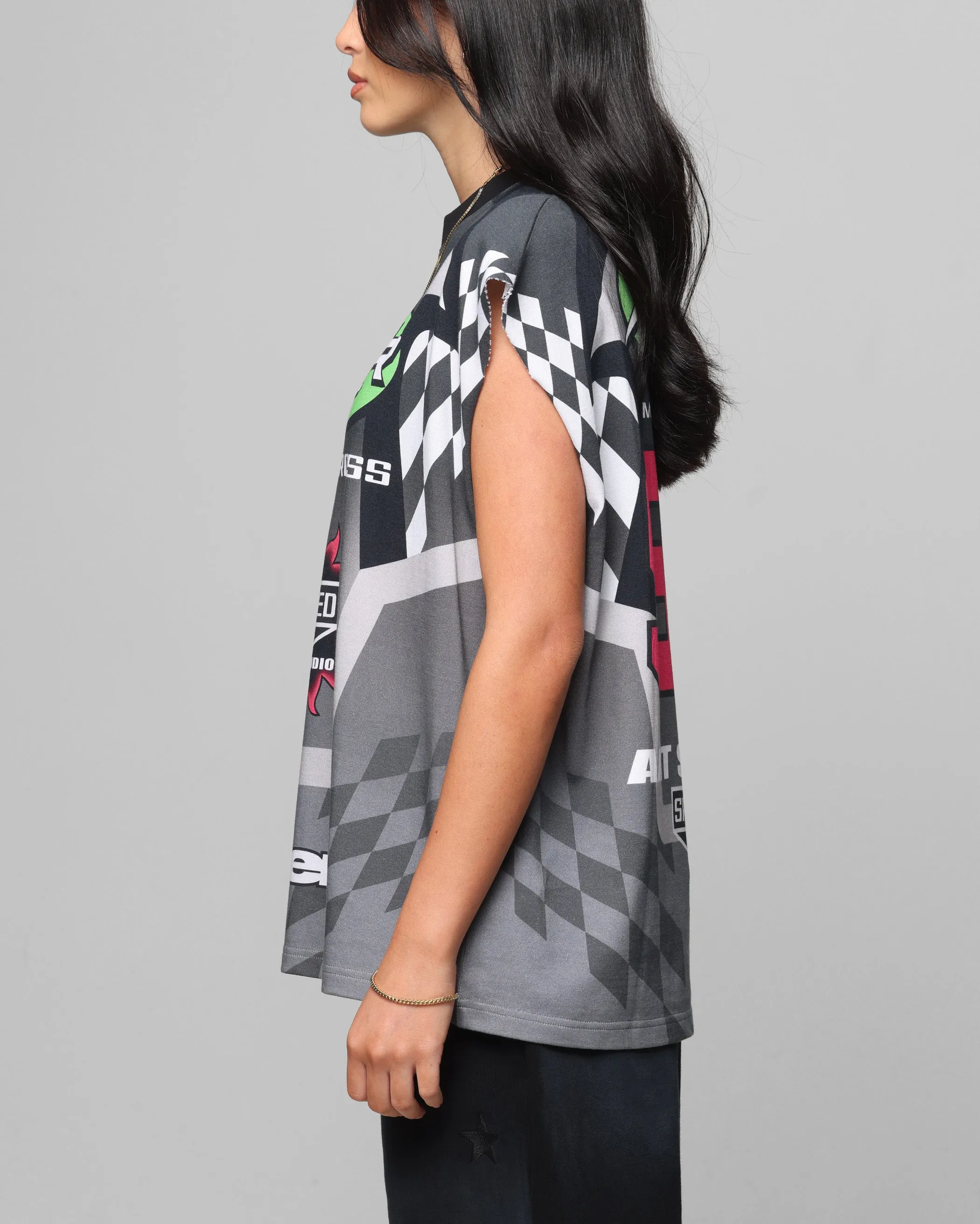 Loiter Motorsport Muscle T-Shirt Grey/Multi-Colored sold by Culture Kings product image thumbnail 5