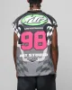 Loiter Motorsport Muscle T-Shirt Grey/Multi-Colored sold by Culture Kings