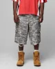 Loiter Collateral Cargo Shorts Snow Camo sold by Culture Kings