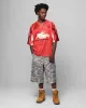 Loiter Collateral Cargo Shorts Snow Camo sold by Culture Kings