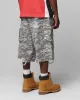 Loiter Collateral Cargo Shorts Snow Camo sold by Culture Kings