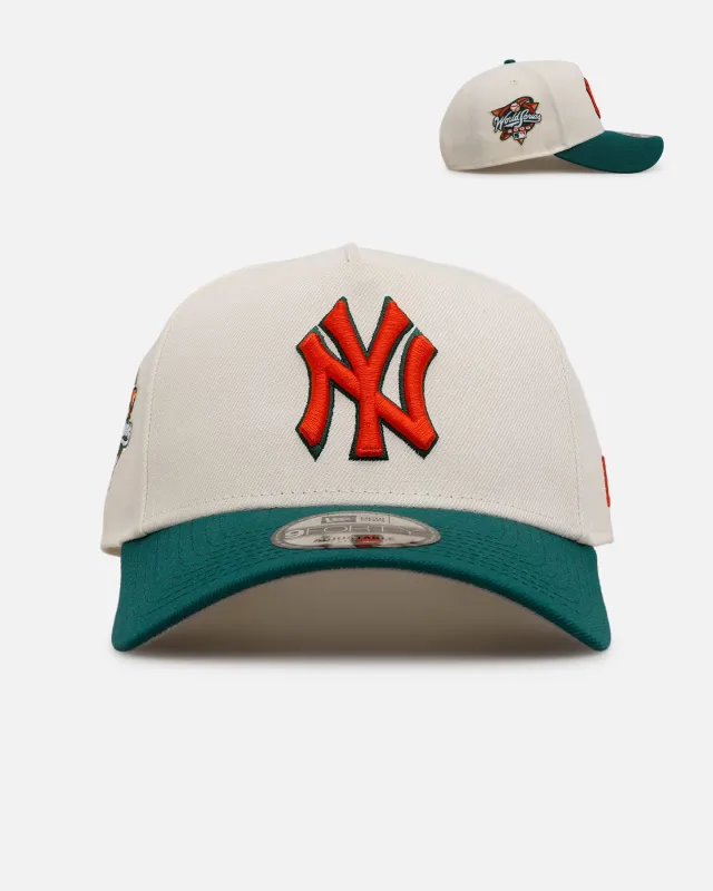 New Era New York Yankees 'Citrus' 9FORTY A-Frame Snapback Chrome/Green/Orange sold by Culture Kings