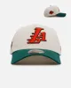 New Era Los Angeles Lakers 'Citrus' 9FORTY A-Frame Snapback Chrome/Green/Orange sold by Culture Kings