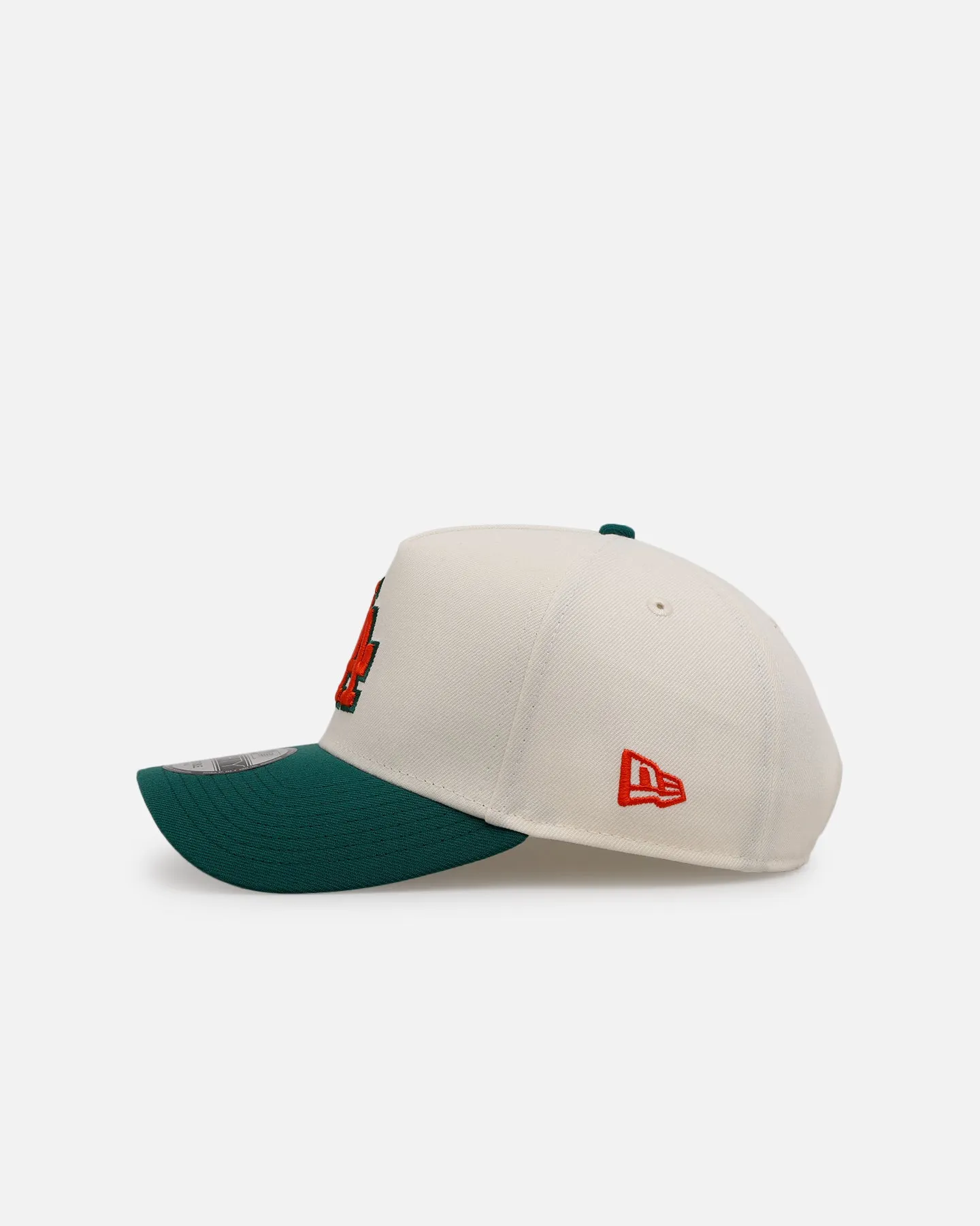 New Era Los Angeles Dodgers 'Citrus' 9FORTY A-Frame Snapback Chrome/Green/Orange sold by Culture Kings product image thumbnail 4