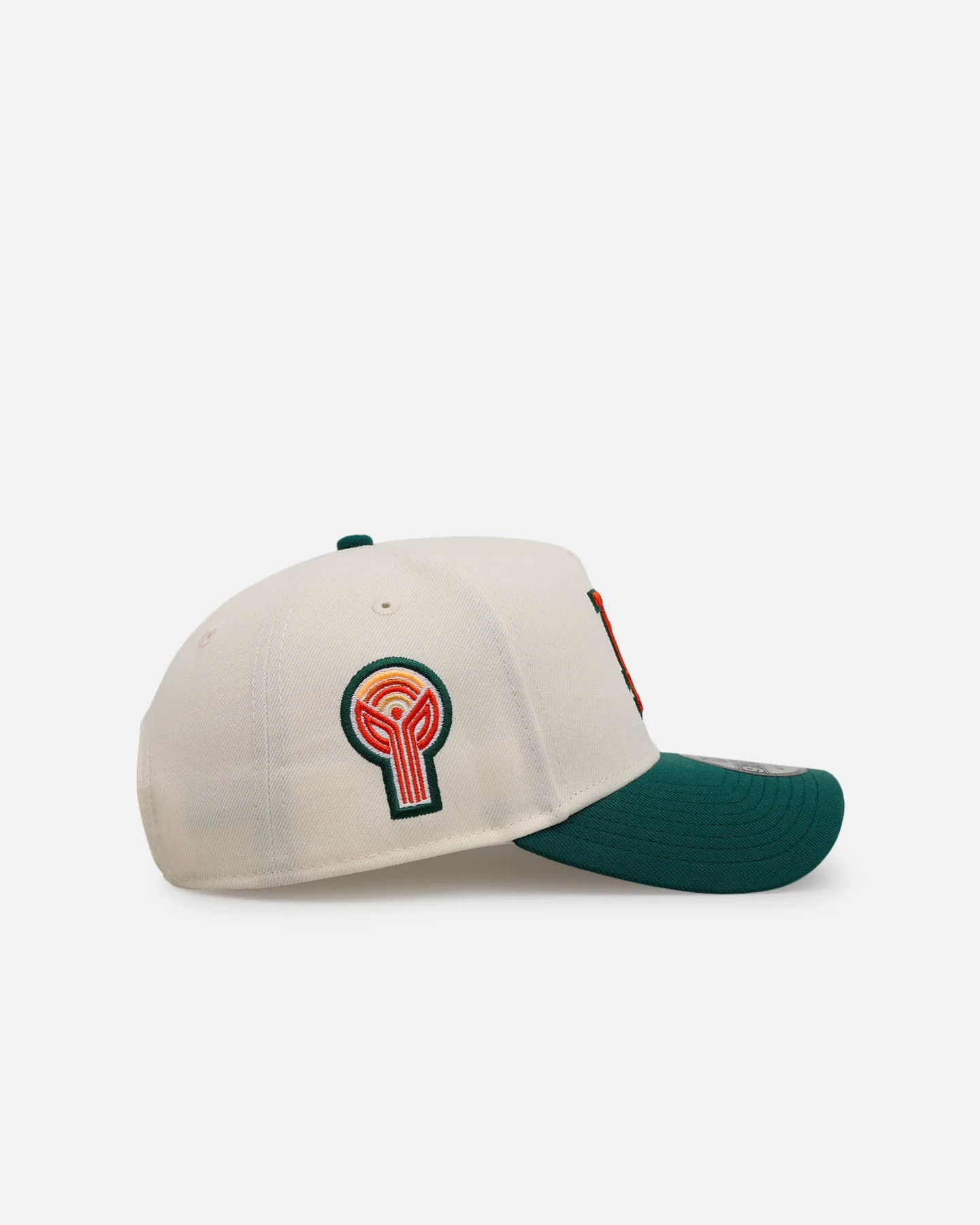 New Era Los Angeles Dodgers 'Citrus' 9FORTY A-Frame Snapback Chrome/Green/Orange sold by Culture Kings product image thumbnail 3