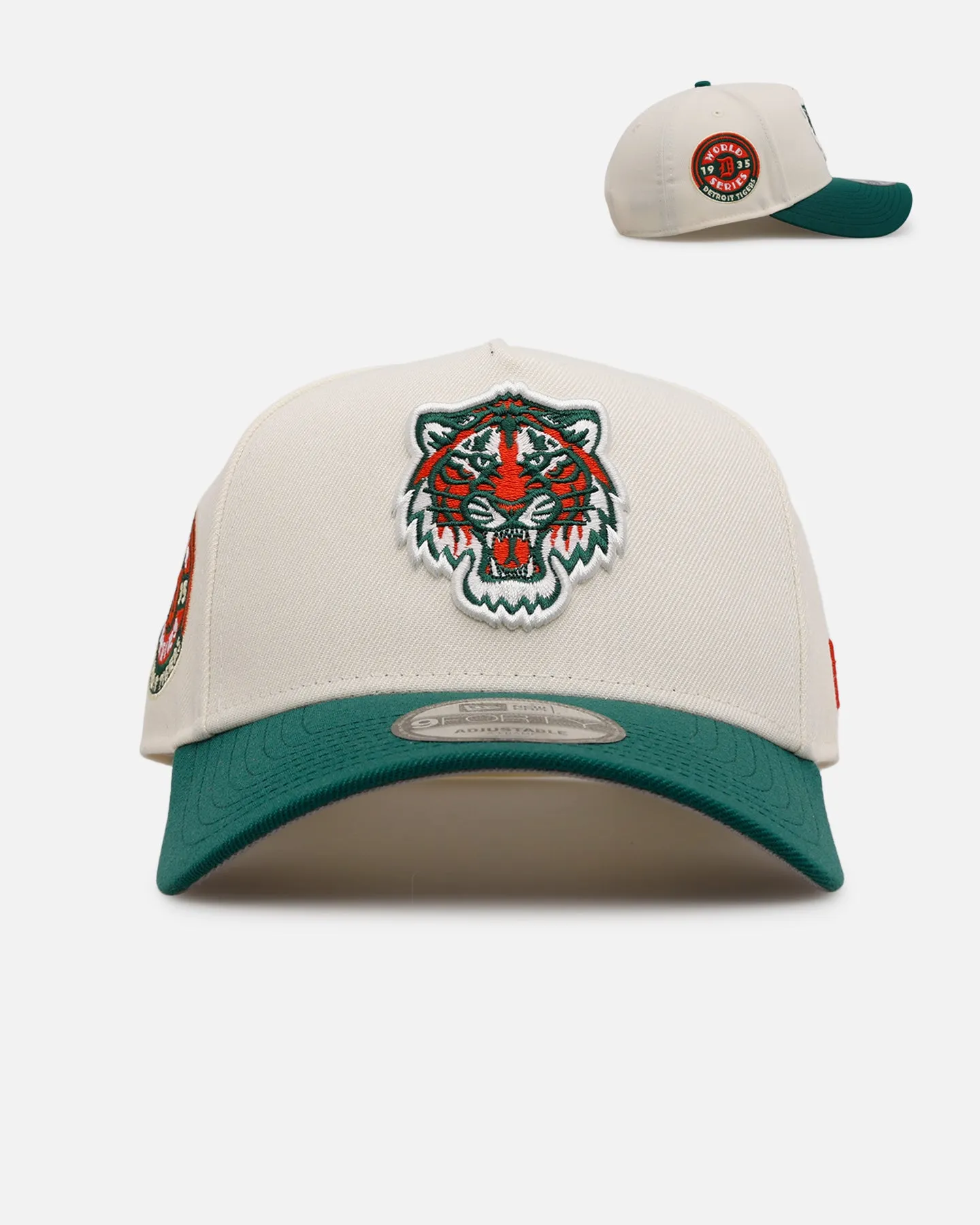 New Era Detroit Tigers 'Citrus' 9FORTY A-Frame Snapback Chrome/Green/Orange sold by Culture Kings