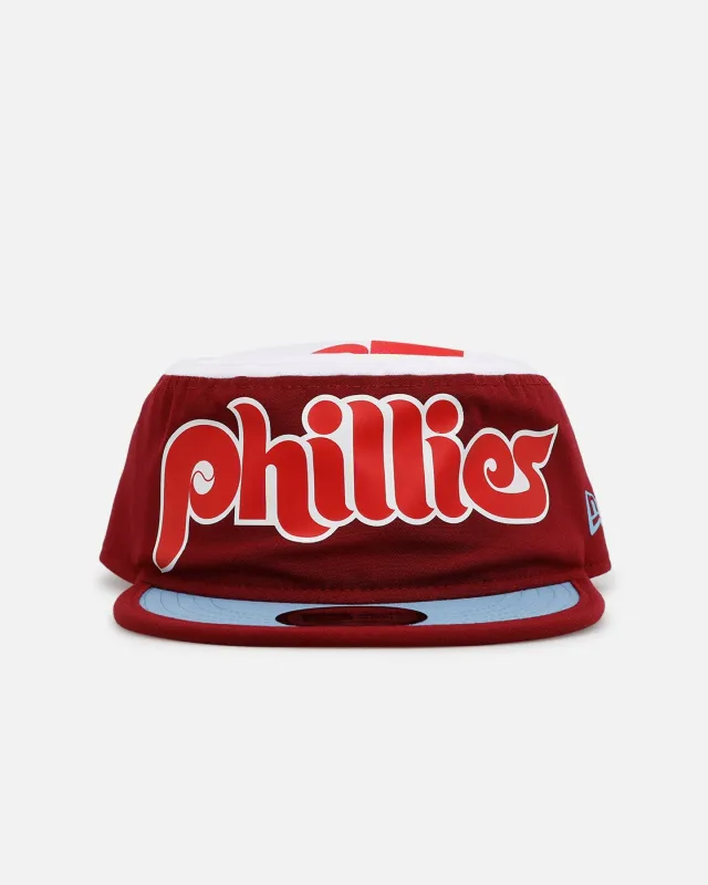 New Era Philadelphia Phillies 'Spring Injection' Painter Retro Snapback Burgundy made by New Era