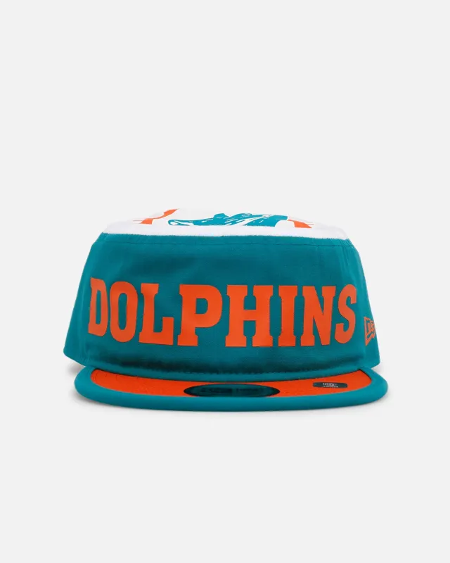 New Era Miami Dolphins 'Spring Injection' Painter Retro Snapback Teal/Orange made by New Era