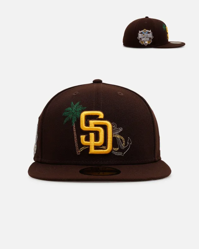 New Era San Diego Padres 'Spring Injection' 59FIFTY Fitted Brown sold by Culture Kings