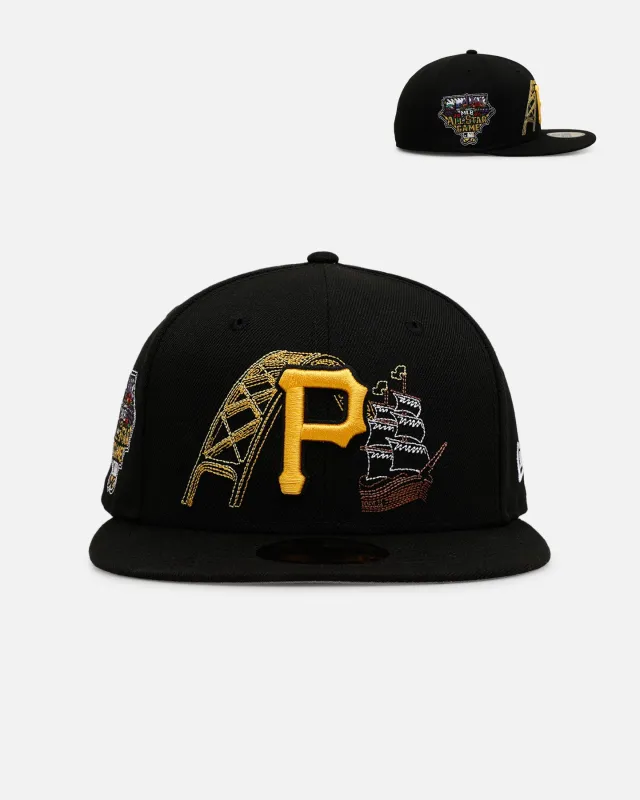 New Era Pittsburgh Pirates 'Spring Injection' 59FIFTY Fitted Black sold by Culture Kings