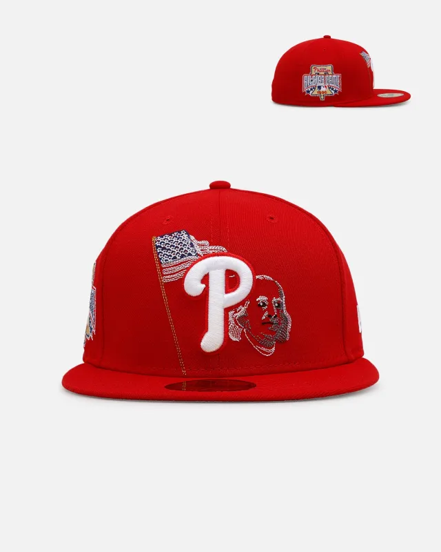 New Era Philadelphia Phillies 'Spring Injection' 59FIFTY Fitted Red sold by Culture Kings