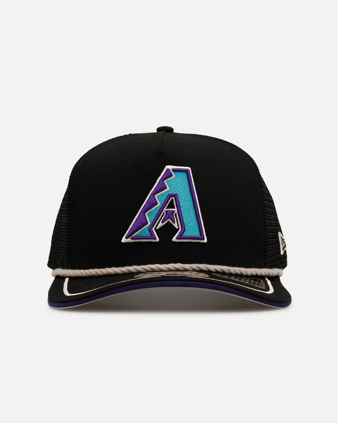 New Era Arizona Diamondbacks 'Spring Injection' 9FIFTY A-Frame Trucker Snapback Black sold by Culture Kings