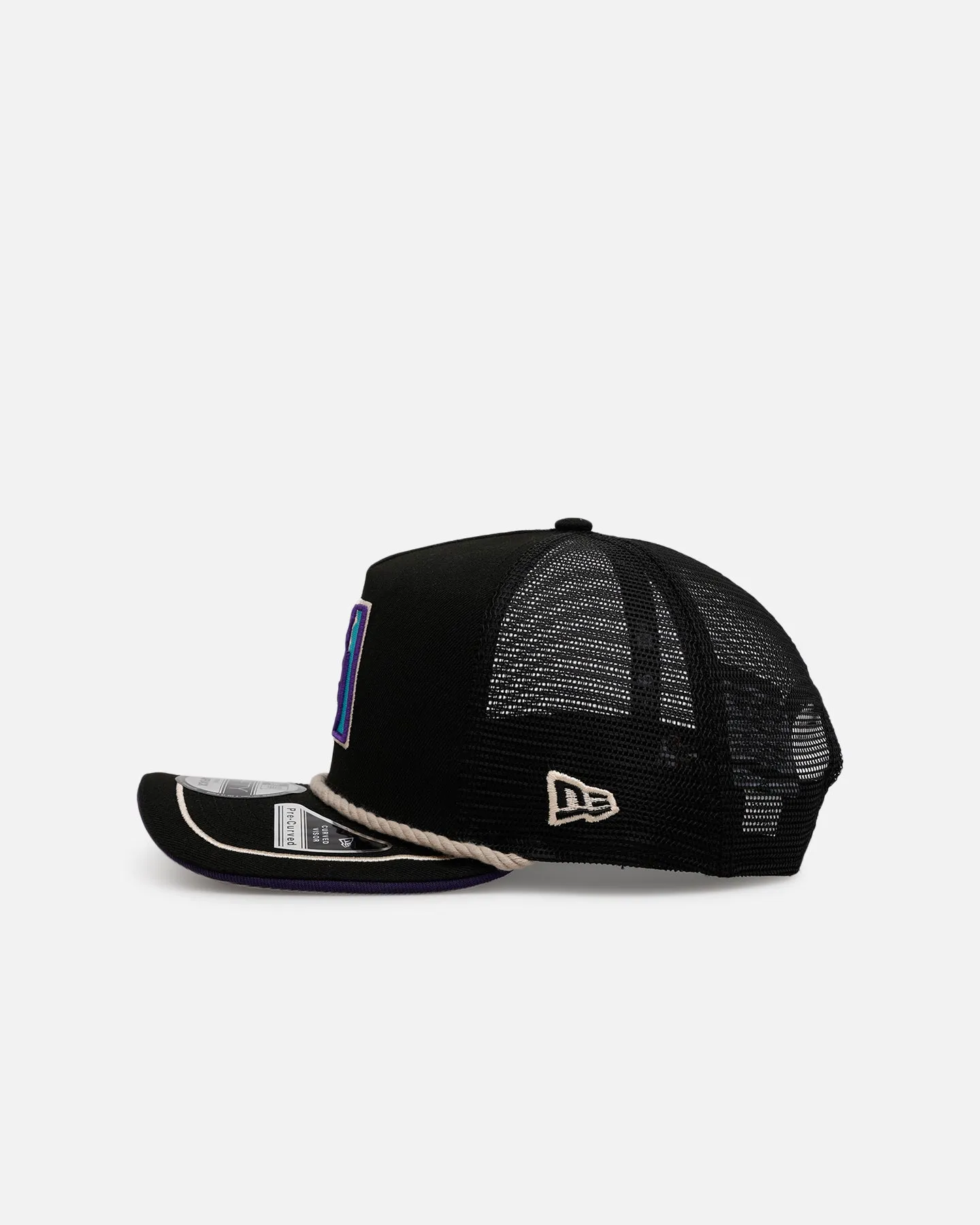 New Era Arizona Diamondbacks 'Spring Injection' 9FIFTY A-Frame Trucker Snapback Black sold by Culture Kings product image thumbnail 4