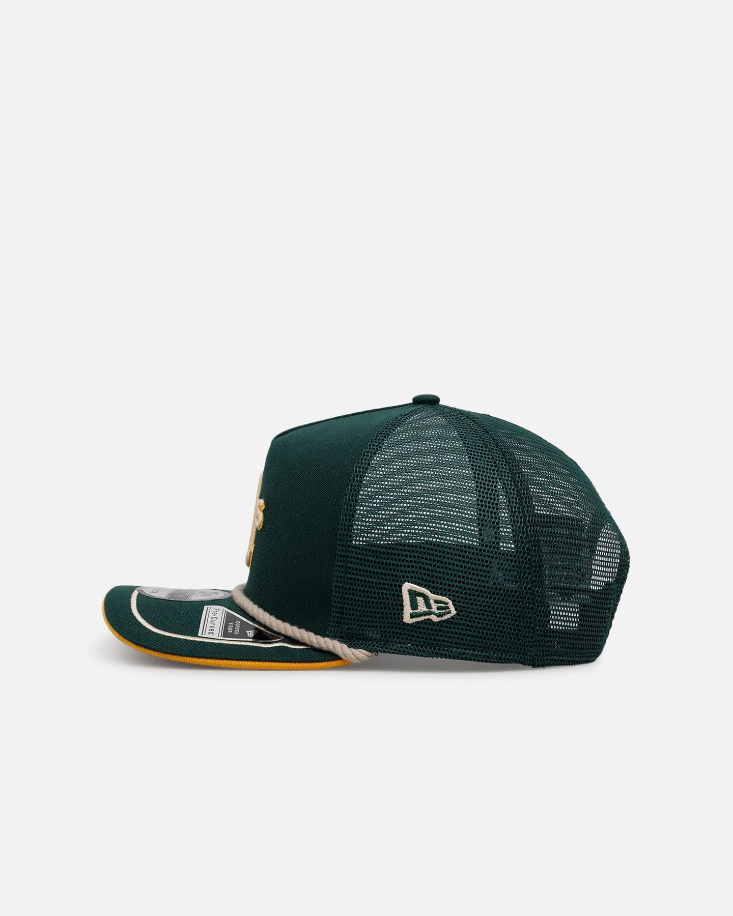 New Era Oakland Athletics 'Spring Injection' 9FIFTY A-Frame Trucker Snapback Green sold by Culture Kings product image thumbnail 4