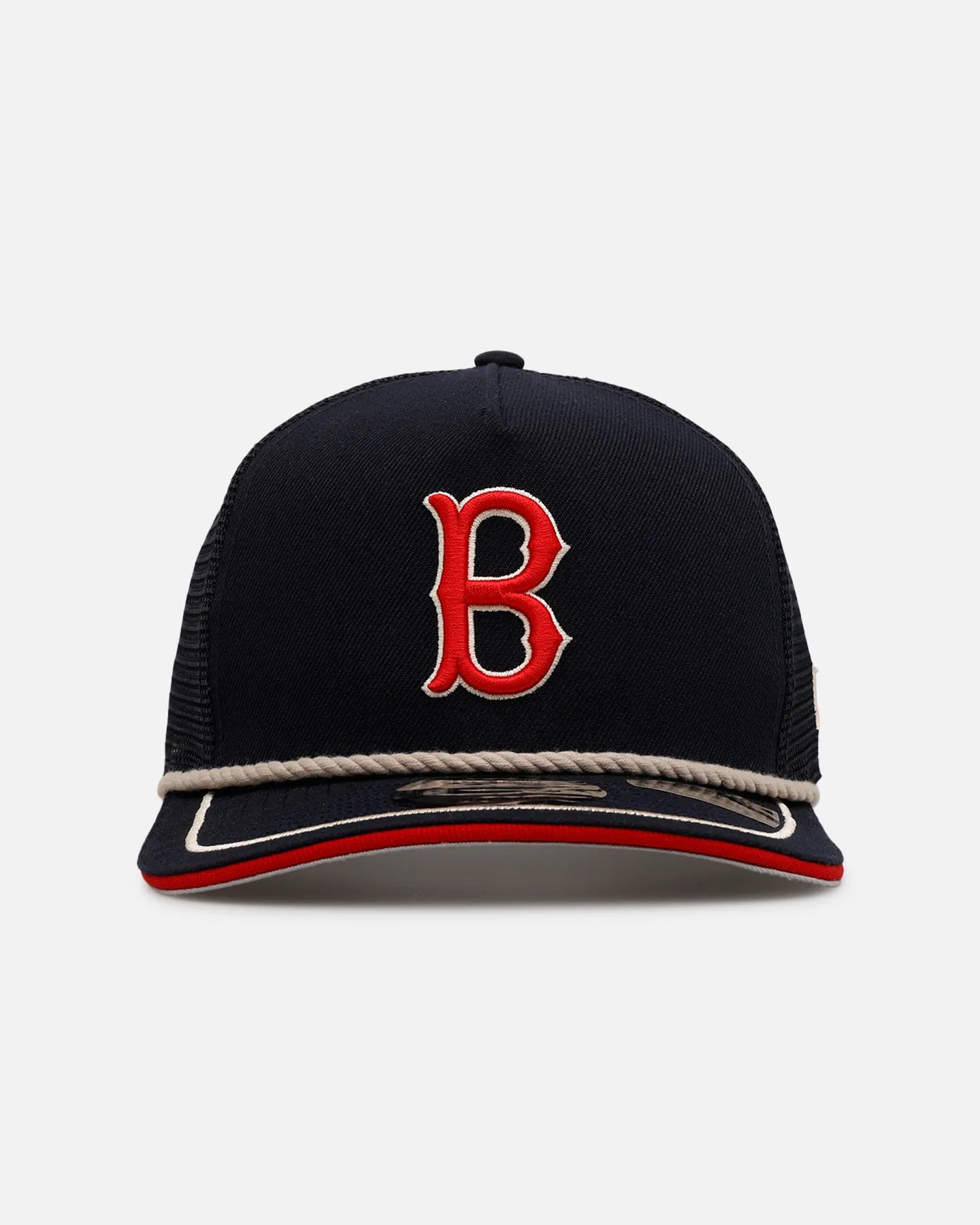 New Era Boston Red Sox 'Spring Injection' 9FIFTY A-Frame Trucker Snapback Navy sold by Culture Kings