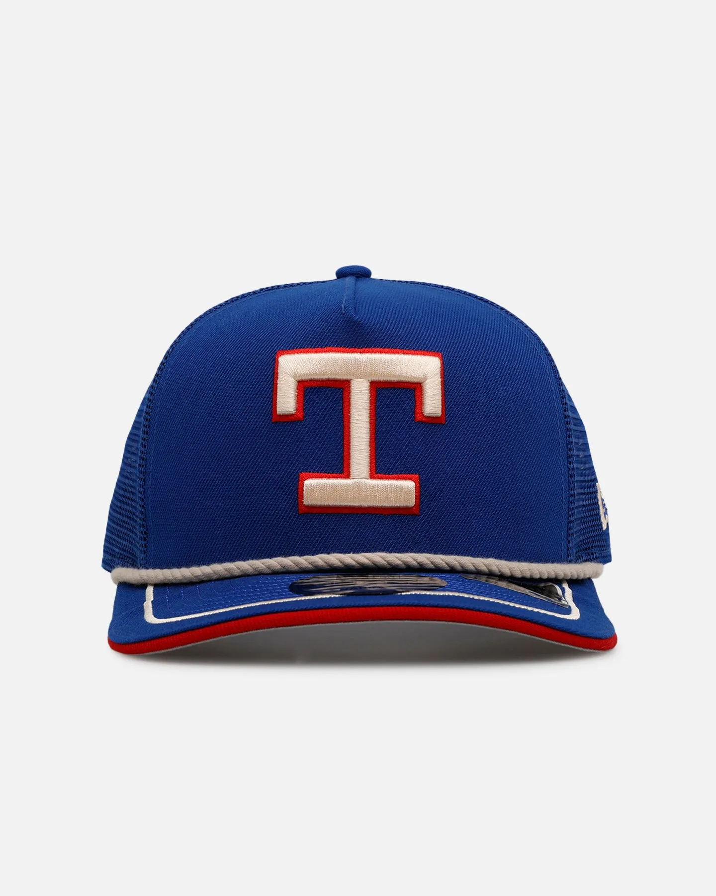 New Era Texas Rangers 'Spring Injection' 9FIFTY A-Frame Trucker Snapback Blue sold by Culture Kings