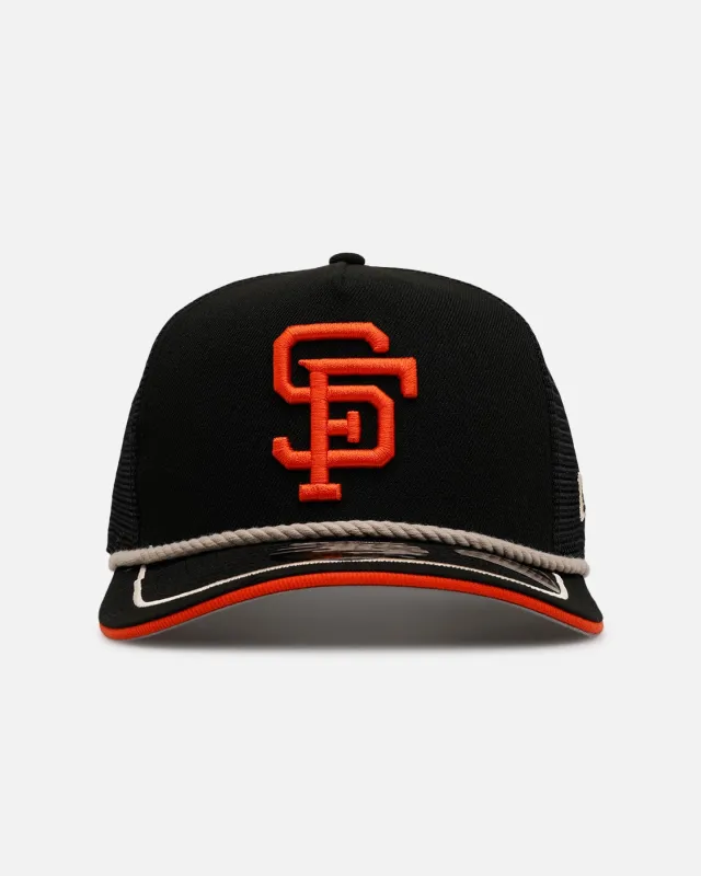 New Era San Francisco Giants 'Spring Injection' 9FIFTY A-Frame Trucker Snapback Black sold by Culture Kings