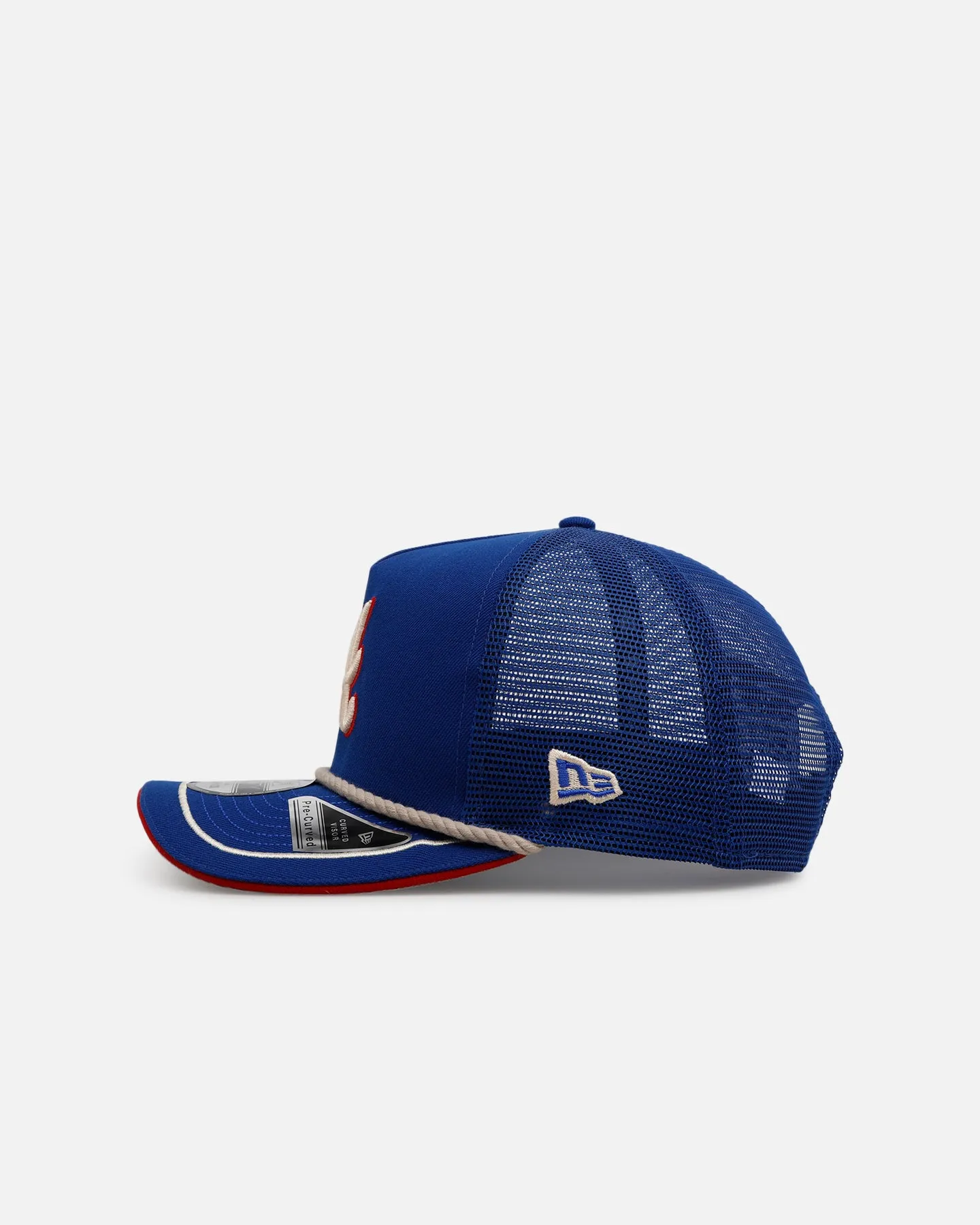 New Era Atlanta Braves 'Spring Injection' 9FIFTY A-Frame Trucker Snapback Blue sold by Culture Kings product image thumbnail 4