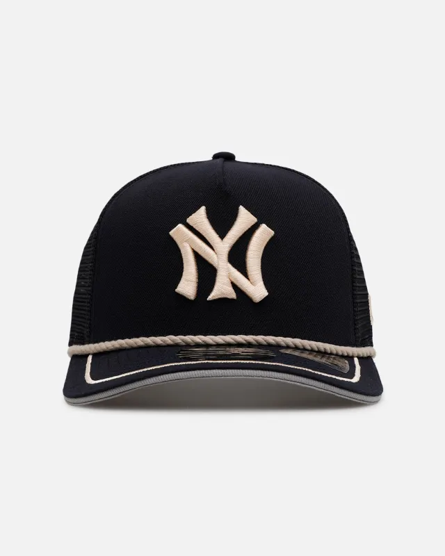 New Era New York Yankees 'Spring Injection' 9FIFTY A-Frame Trucker Snapback Navy sold by Culture Kings