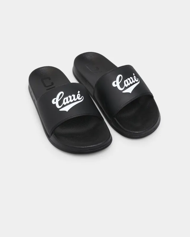 Carré Simplicité Classique Slides Black/White sold by Culture Kings
