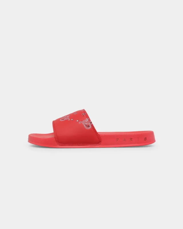 Carré Raphael Slides Red made by Culture Kings