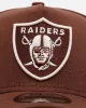 New Era Las Vegas Raiders 'Cozy 2.0' 9FORTY A-Frame Strapback Brown sold by Culture Kings