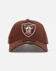 New Era Las Vegas Raiders 'Cozy 2.0' 9FORTY A-Frame Strapback Brown sold by Culture Kings