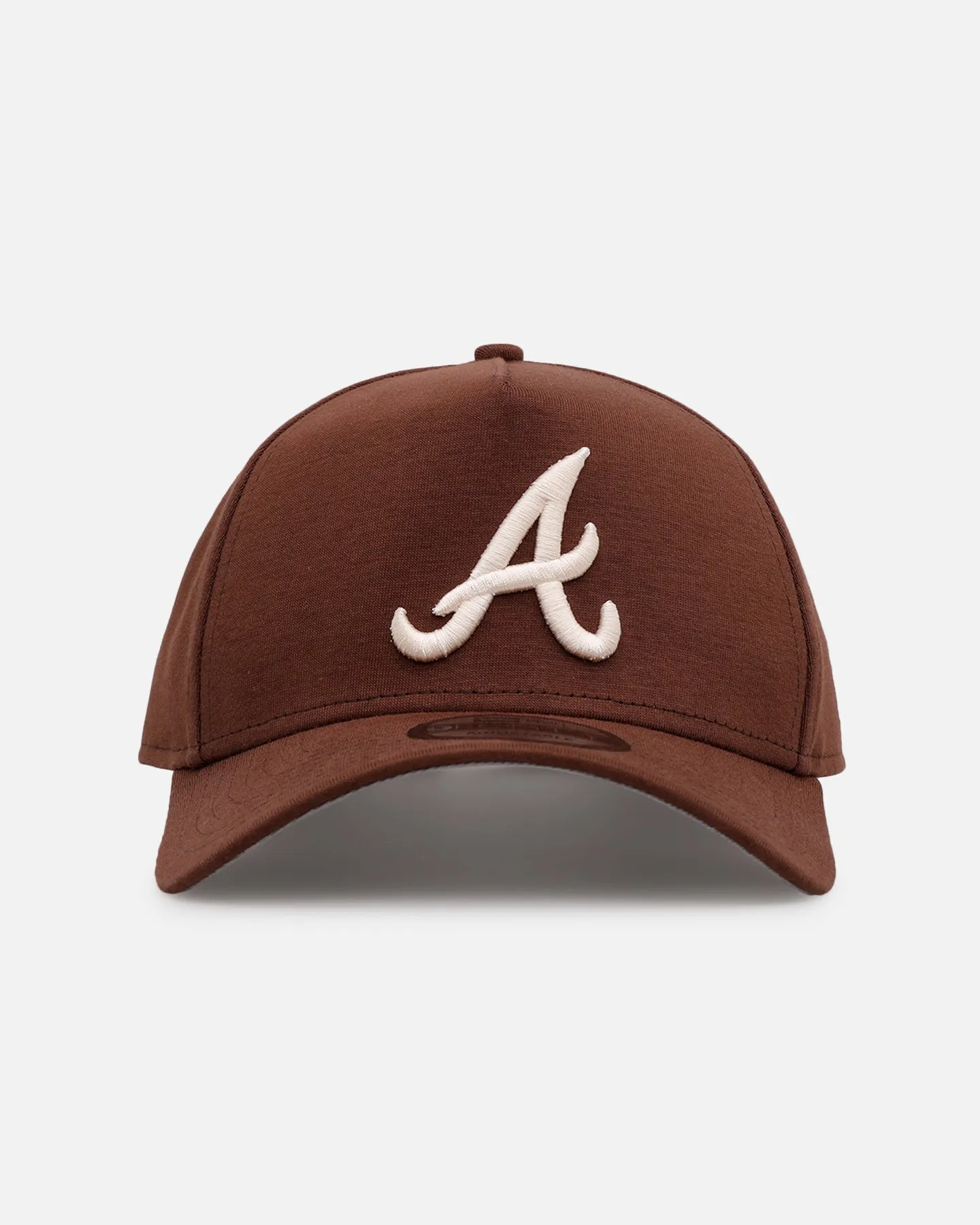 New Era Atlanta Braves 'Cozy 2.0' 9FORTY A-Frame Strapback Brown sold by Culture Kings