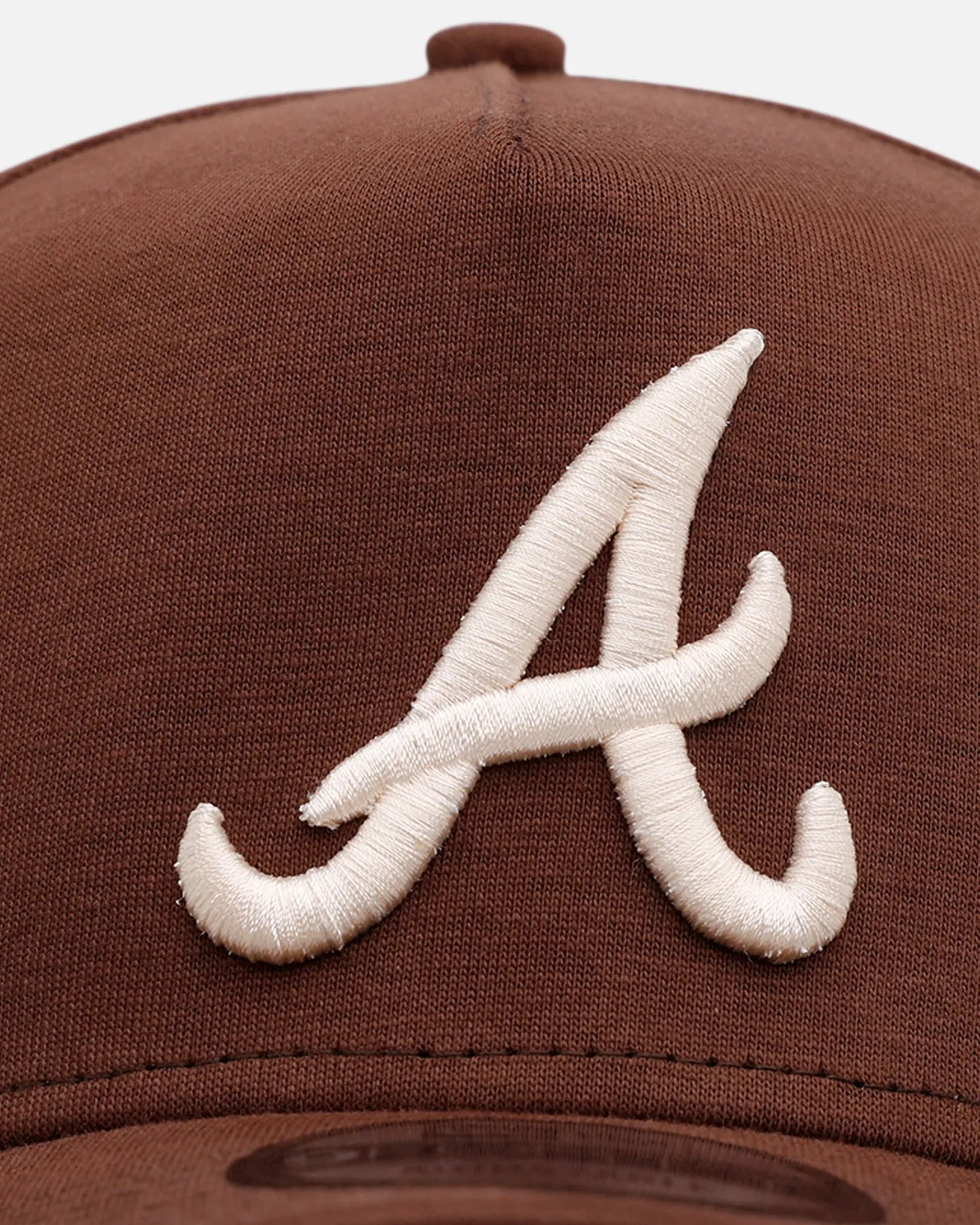 New Era Atlanta Braves 'Cozy 2.0' 9FORTY A-Frame Strapback Brown sold by Culture Kings product image thumbnail 5