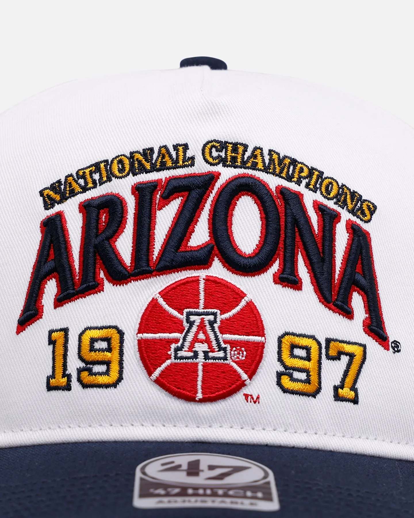 47 Brand Arizona 1997 'March Madness' Hitch Snapback White/Navy sold by Culture Kings product image thumbnail 5