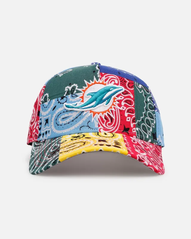 New Era Miami Dolphins 'Paisley Patchwork' 9FORTY A-Frame Snapback Multi sold by Culture Kings