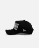 New Era Los Angeles Lakers 'Oversized Gothic Script Crown' 9FORTY A-Frame Snapback Black/White sold by Culture Kings