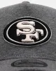 New Era San Francisco 49ers 'Cozy 2.0' 9FORTY A-Frame Strapback Black sold by Culture Kings