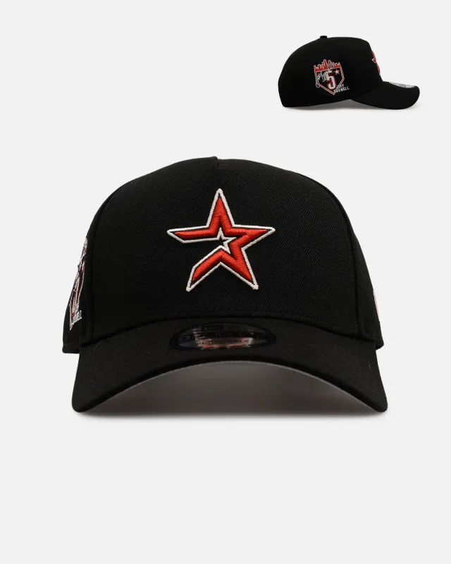 New Era Houston Astros 'MLB Legends' Jeff Bagwell 9FORTY A-Frame Snapback Official Team Color sold by Culture Kings